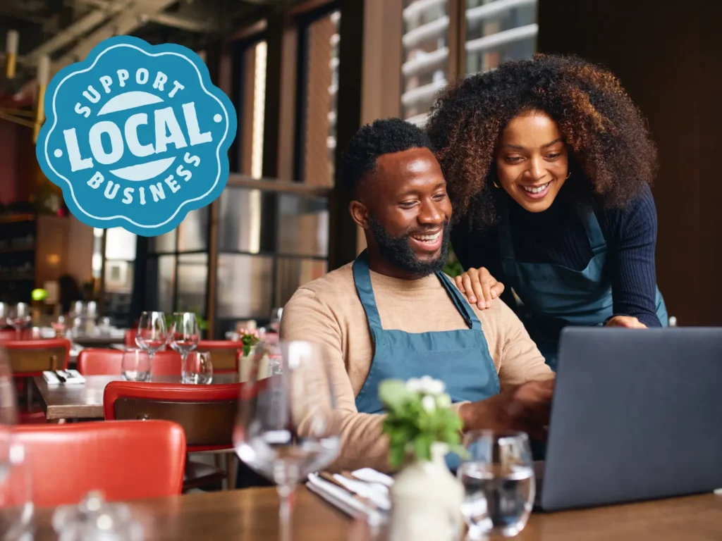 support local businesses